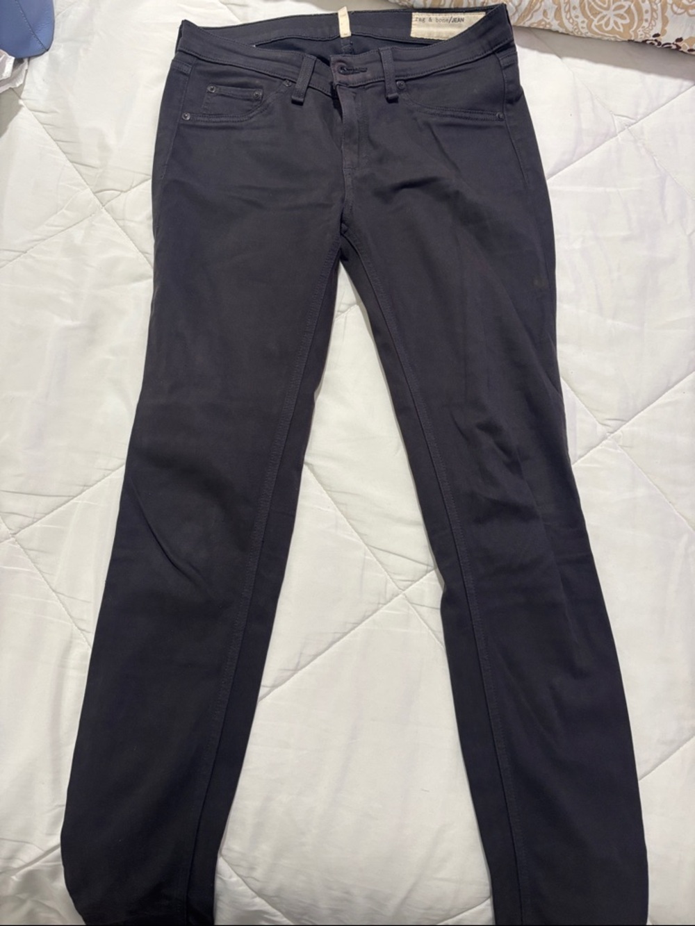rag & bone Black Skinny Jeans